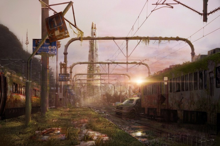 Постапокалипсис железная дорога