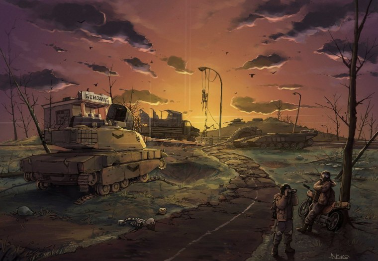 Пустошь апокалипсис арт