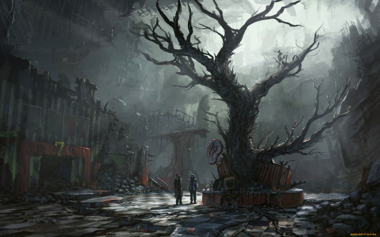 Постапокалипсис пейзаж