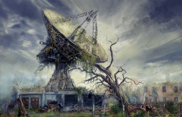 Сталкер 2 концепт арты локаций