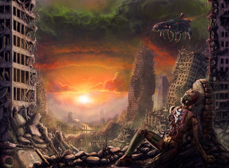 Постапокалипсис абстракция