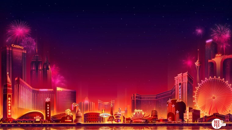 Лас Вегас казино вектор