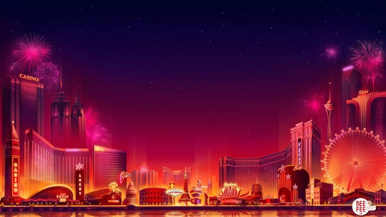 Las Vegas Nevada USA надпись