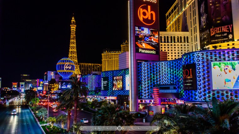 Лас Вегас ночью казино