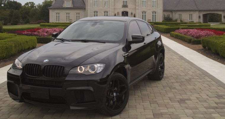 BMW x6 2011 черная