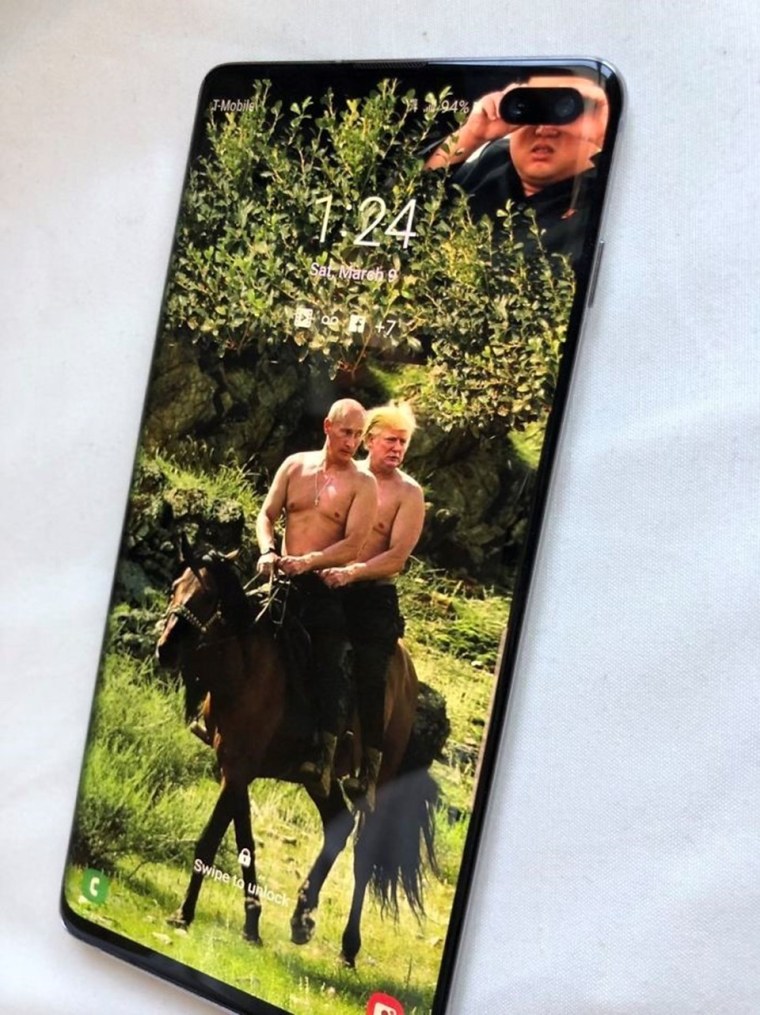 Samsung Galaxy s10 Ким Чен Ын