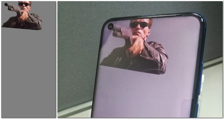 Чехол с Шварценеггером базука Realme 8i