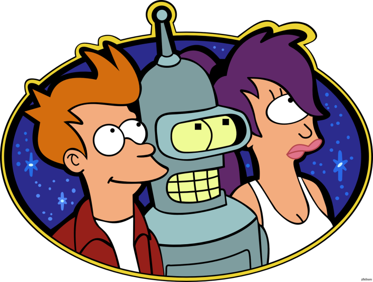 Футурама Бендер и Фрай