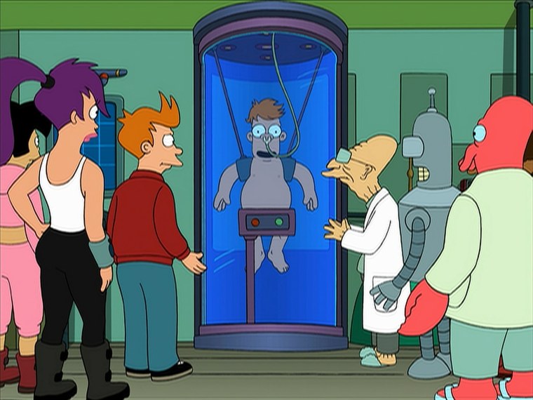 Футурама Бендер Фрай профессор