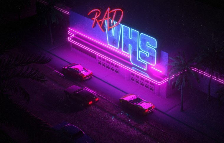 Rad VHS неон