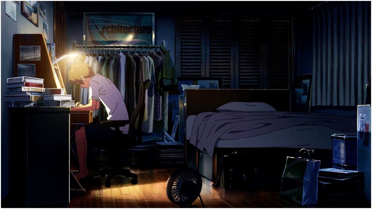 Аниме фон комната