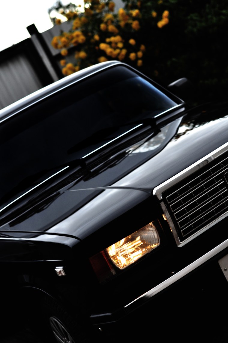 ВАЗ 2107 черная