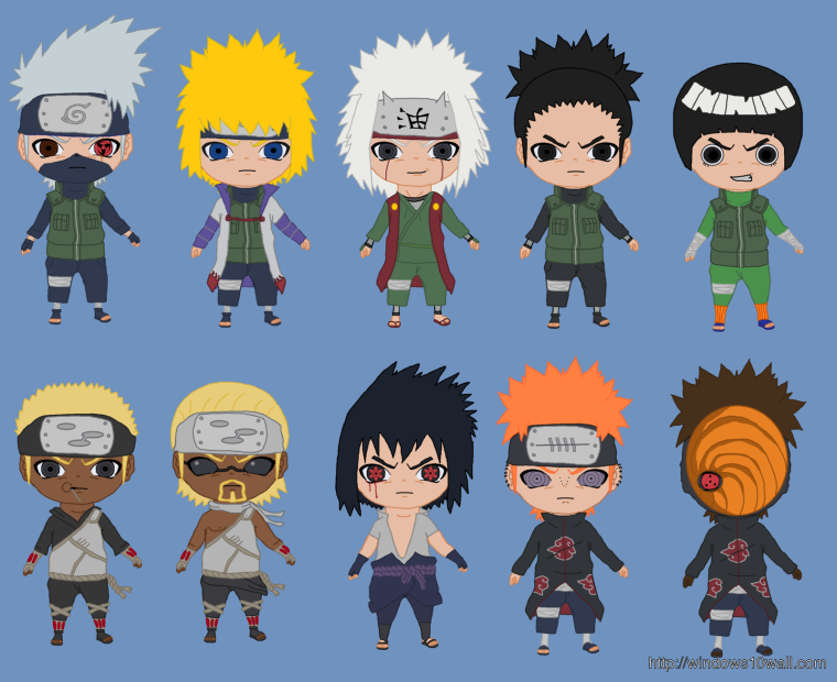 Наруто Чиби герои