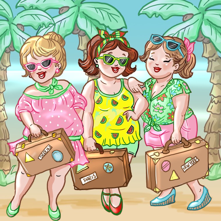 Веселые девчонки мультяшные