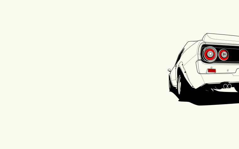 Автомобиль арт Минимализм