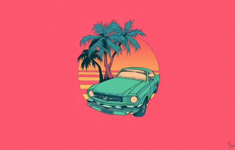 Машины арт Минимализм