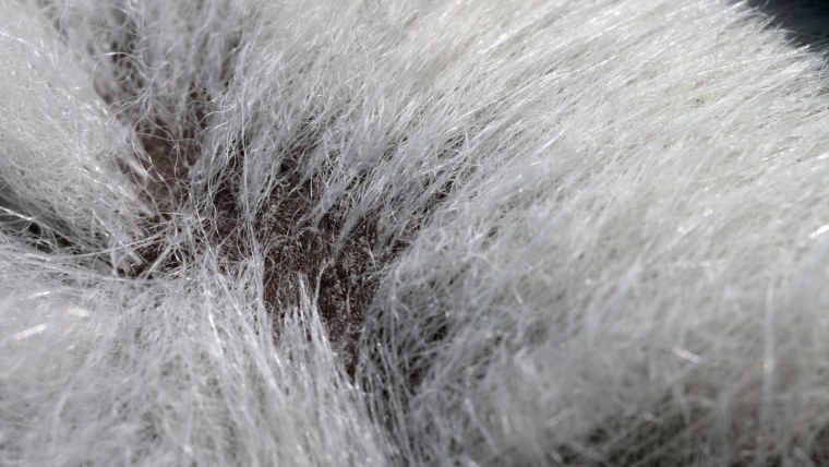 Пушистое полотенце