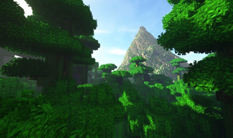 Тропический лес в МАЙНКРАФТЕ