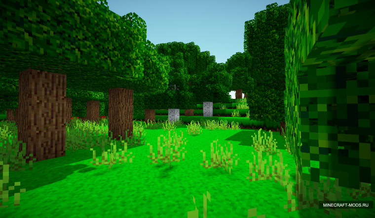 Лес в МАЙНКРАФТЕ