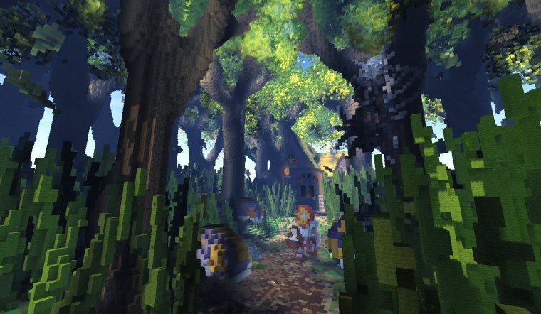 Сумеречный лес в МАЙНКРАФТЕ