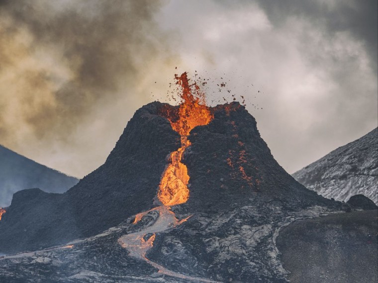 Извержение вулкана Арарат