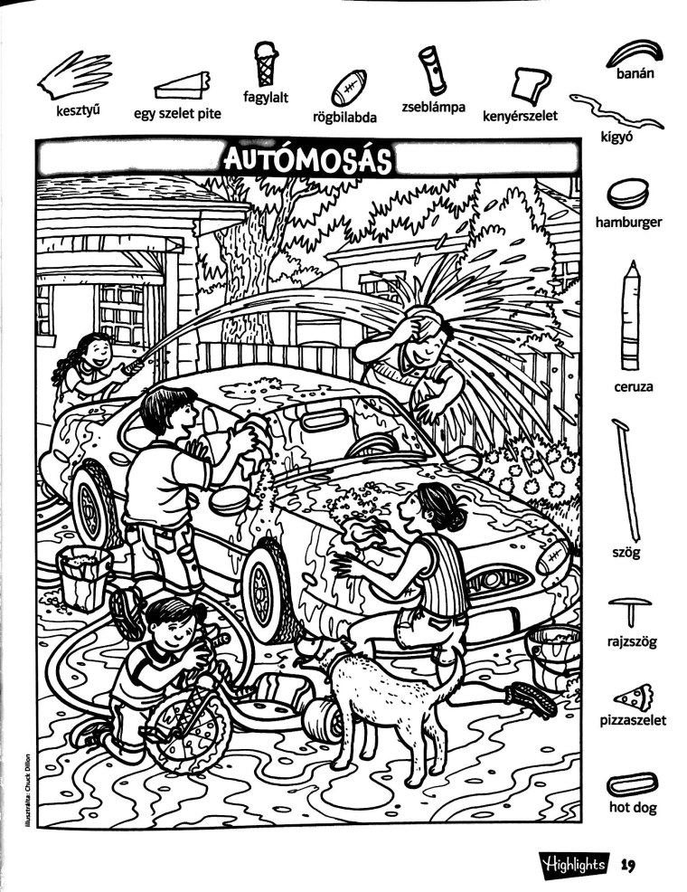 I Spy задания для дошкольников