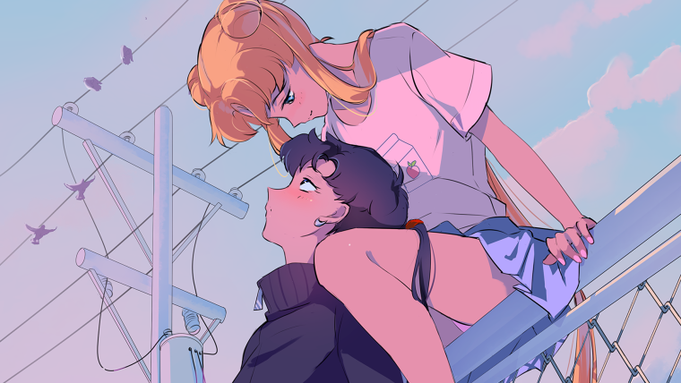 Обои на телефон Эстетика аниме