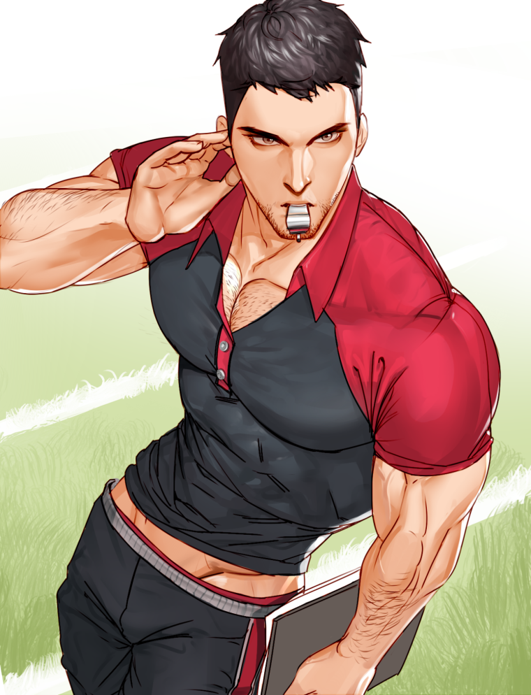 Anime muscle bara яой