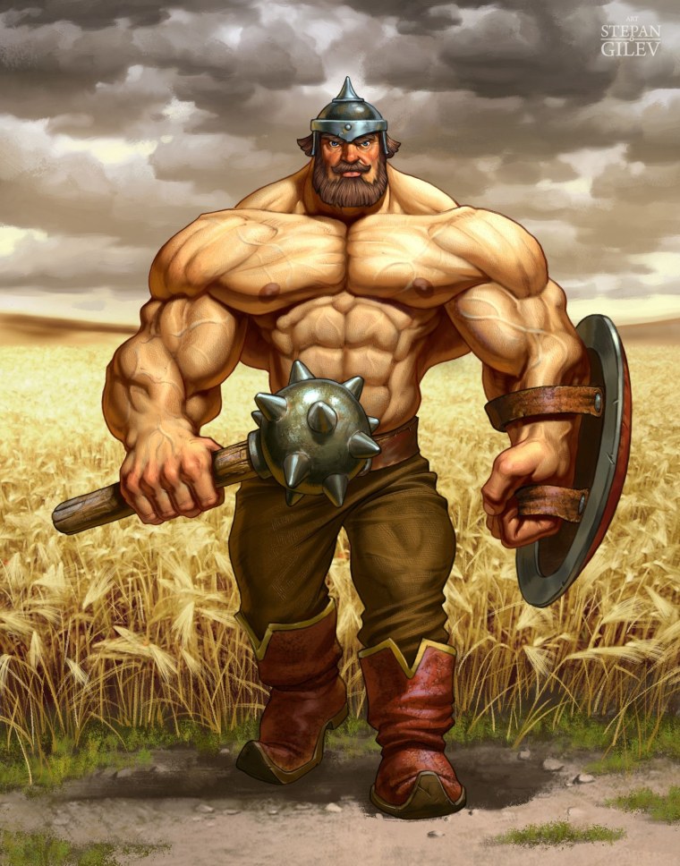 Степан Гилев богатыри