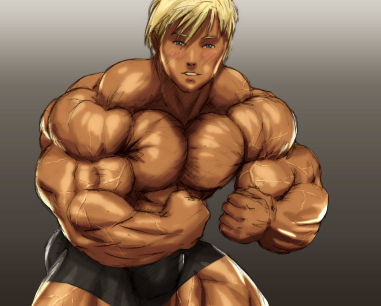 Силачи с мускулами