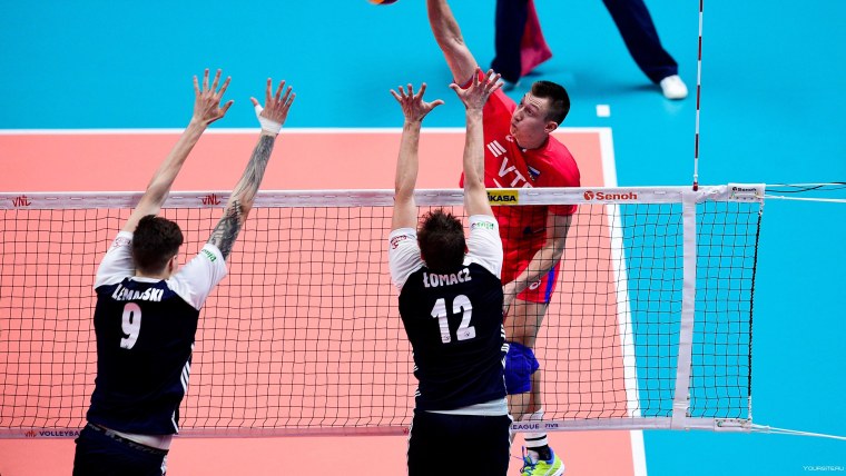 Волейбол вечером