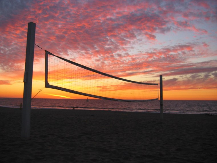 Пляжный волейбол Эстетика