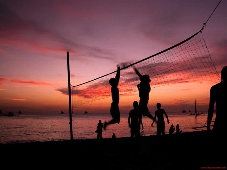 Эстетика волейбола коллаж