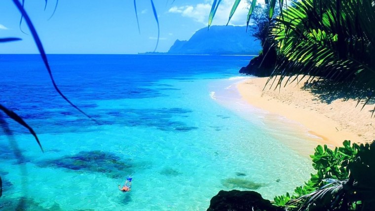 Гавайские Острава голубая Лагуна