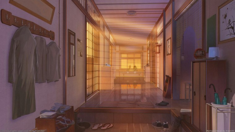 Аниме коридор гача лайф