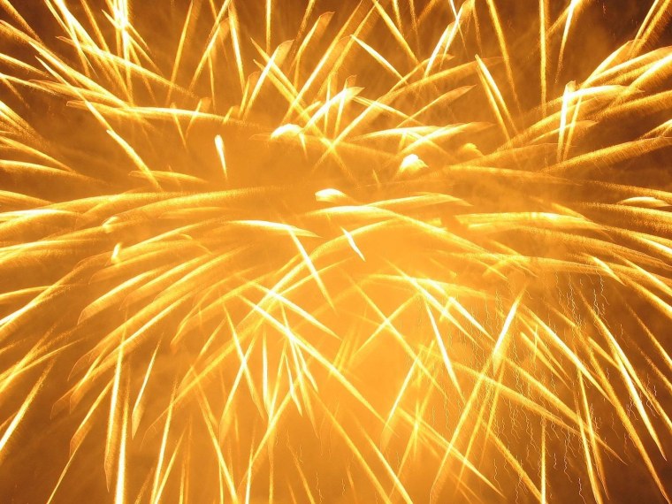 Красный фейерверк