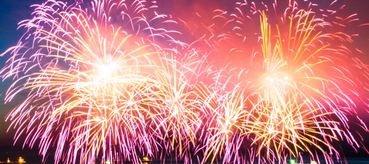 Баннер фейерверки