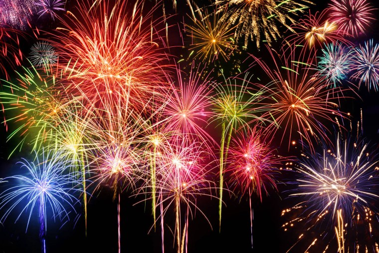 Очень красивый салют