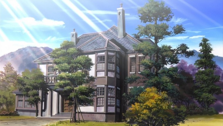 Аниме особняк Тосака