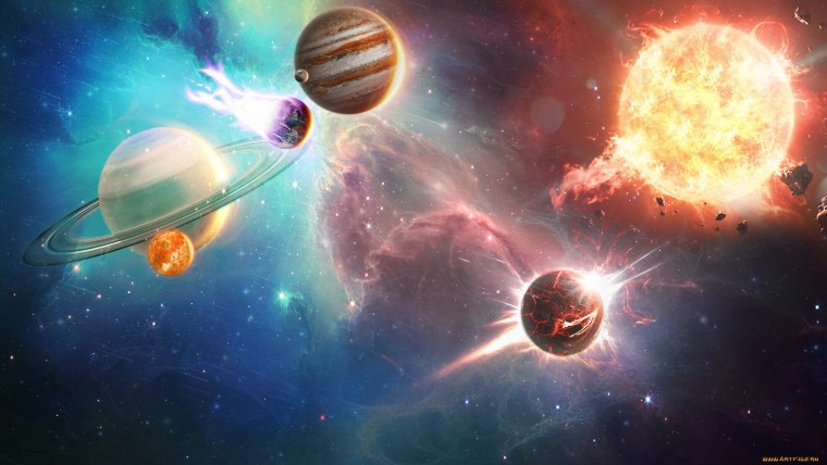 Планеты вместе