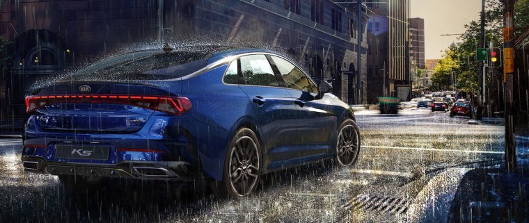 Kia k5 2021 Рестайлинг