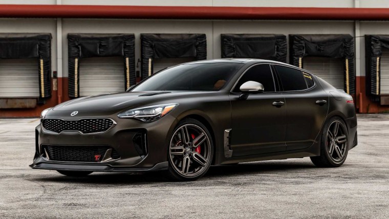 Kia Stinger 2021 черный