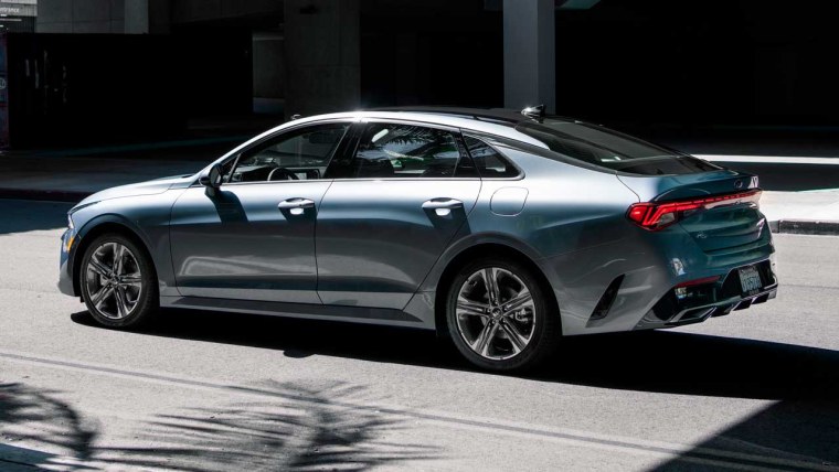 Киа к5 2022 новый кузов