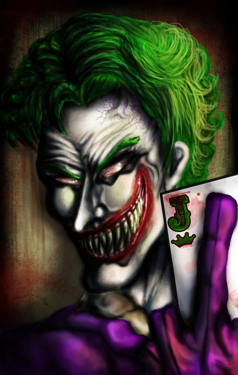 Макияж Хэллоуин Джокер Джокер