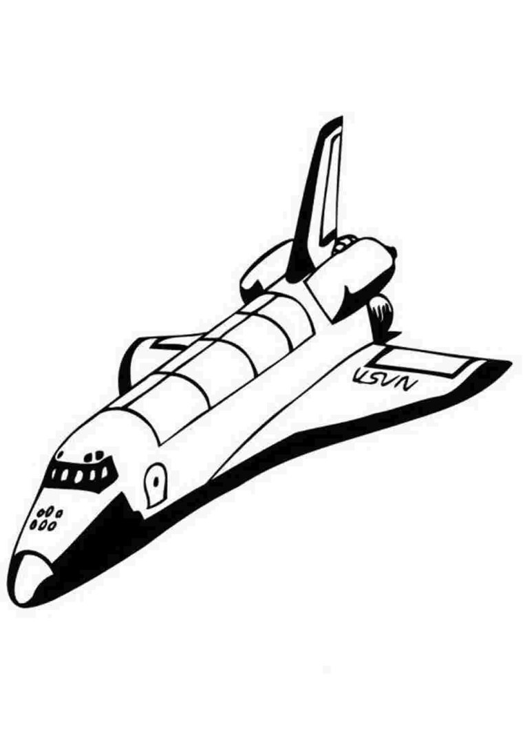 Буран космический корабль раскраска