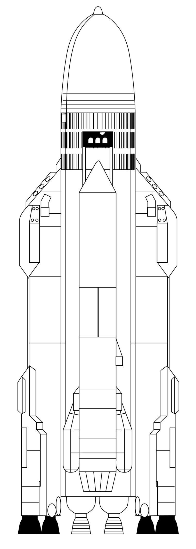 Космический корабль раскраска