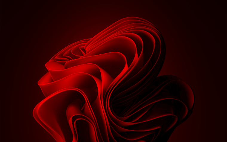 Обои Windows красные