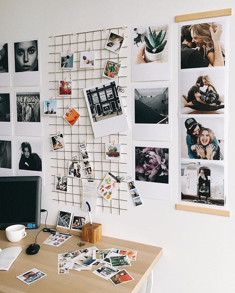 Украсить комнату посктркми