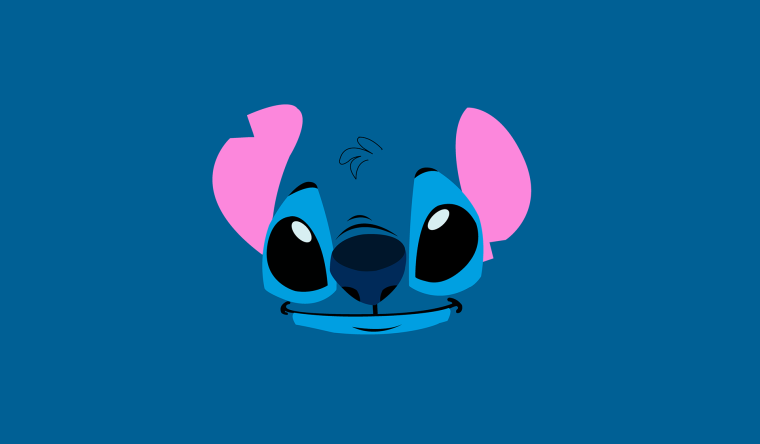 Обои на рабочий стол Стич