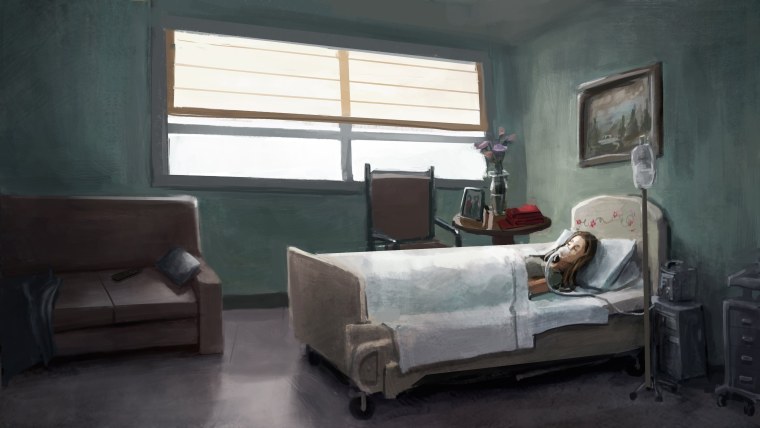 Больничная палата гача аниме